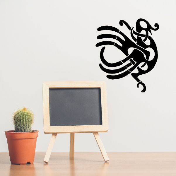 Celtic Abstract Bird Decal